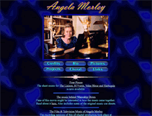 Tablet Screenshot of angelamorley.com